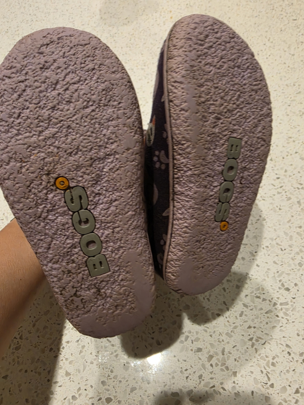 Bogs Kids 's Mauve Slip-On Boots